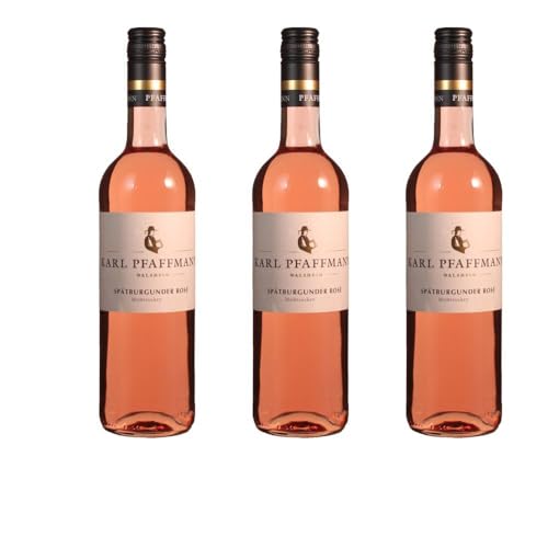 Vorteilspaket Karl Pfaffmann Spätburgunder Rosé halbtrocken (23) Qualitätswein (3 x 0.75 Liter)/ErnenWein/Wine von ErnenWein