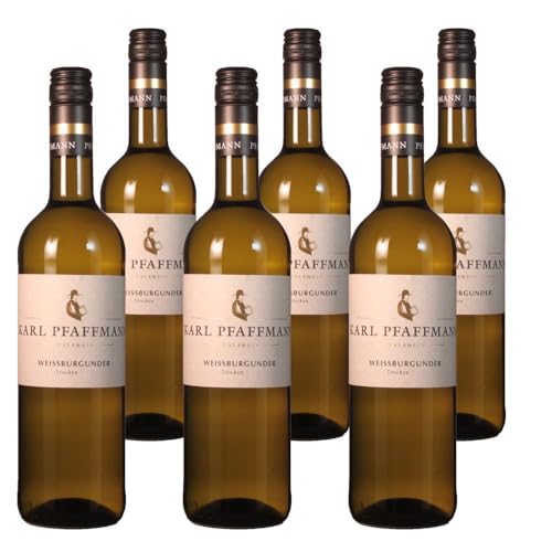 Vorteilspaket Karl Pfaffmann Weissburgunder trocken (130) Pfalz Dt. Qualitätswein (6 x 0.75 Liter)/ErnenWein/Wine von ErnenWein
