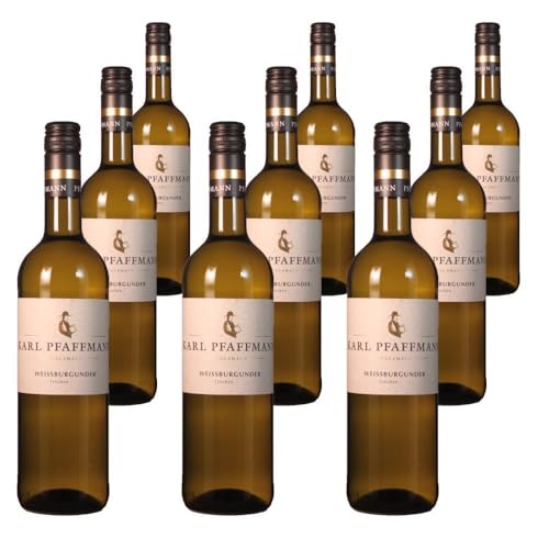 Vorteilspaket Karl Pfaffmann Weissburgunder trocken (130) Pfalz Dt. Qualitätswein (9 x 0.75 Liter)/ErnenWein/Wine von ErnenWein