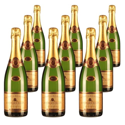 Vorteilspaket Louis Bouillot Crémant de Bourgogne Brut "Perle de Vigne" (9 x 0.75 Liter)/ErnenWein/Wine von ErnenWein