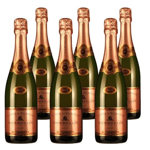 Vorteilspaket Louis Bouillot Crémant de Bourgogne Brut Rose "Perle d'Aurore" (6 x 0.75 Liter)/ErnenWein/Wine von ErnenWein
