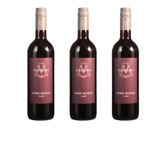Vorteilspaket Mánnara MANNARA Vino Rosso (SÜSS) Amabile (3 x 0.75 Liter)/ErnenWein/Wine von ErnenWein