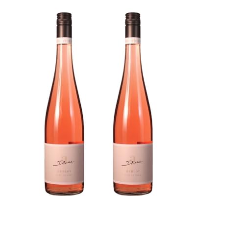 Vorteilspaket Weingut Diehl Merlot Rosé feinherb (025) Edesheimer Ordensgut (2 x 0.75 Liter)/ErnenWein/Wine von ErnenWein