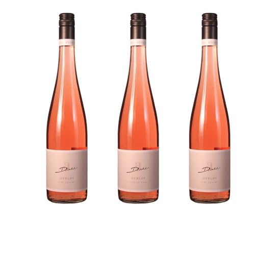 Vorteilspaket Weingut Diehl Merlot Rosé feinherb (025) Edesheimer Ordensgut (3 x 0.75 Liter)/ErnenWein/Wine von ErnenWein