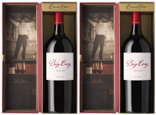 Ernie Els Big Easy Red Blend MAGNUM 2er Paket | 2021 | Rotwein aus Südafrika (2 x 0.75l) | Trocken | Weine für jeden Geschmack von CAPREO von Ernie Els Wines