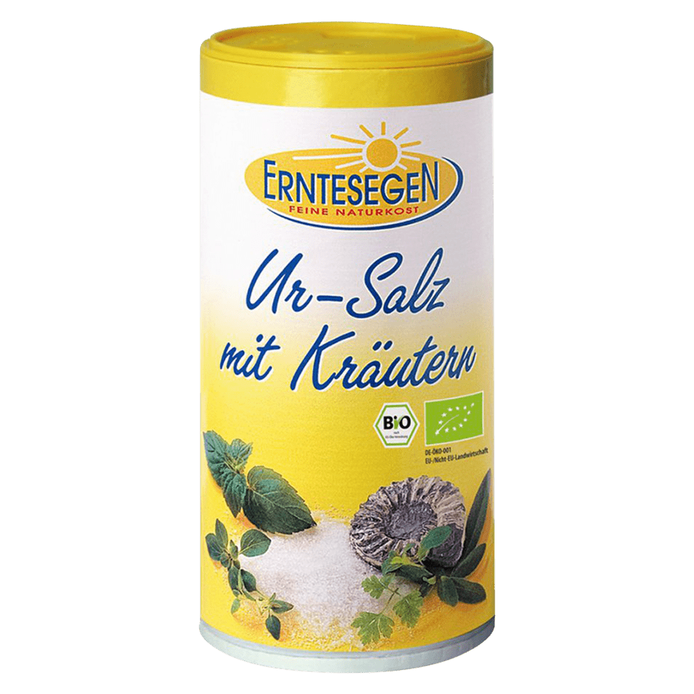 Bio Ur-Salz mit Kräuter Bio Ur-Salz mit Kräuter von Erntesegen