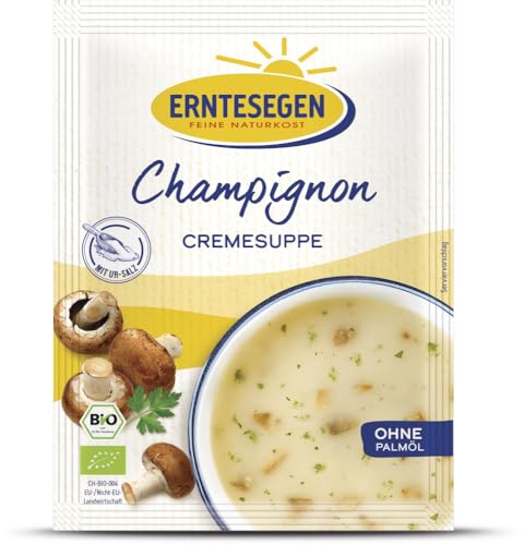Champignon Cremesuppe Bio 18 x 40 gr von Erntesegen