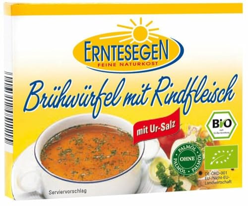 Erntesegen Bio Brühwürfel mit Rindfleisch (2 x 72 gr) von Erntesegen