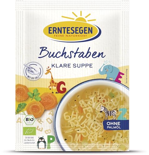 Erntesegen Buchstaben Klare Suppe Bio (1 x 42 gr) von Erntesegen