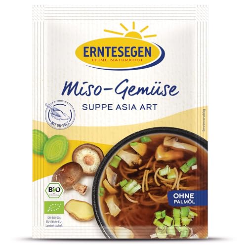 Erntesegen Bio Miso-Gemüse Suppe Asia Art, 37 g von Erntesegen