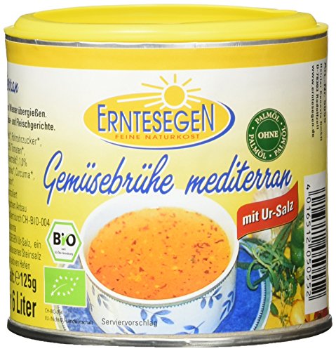 Erntesegen Gemüsebrühe -mediterran Bio Würz-Sauce, 125 g von Erntesegen