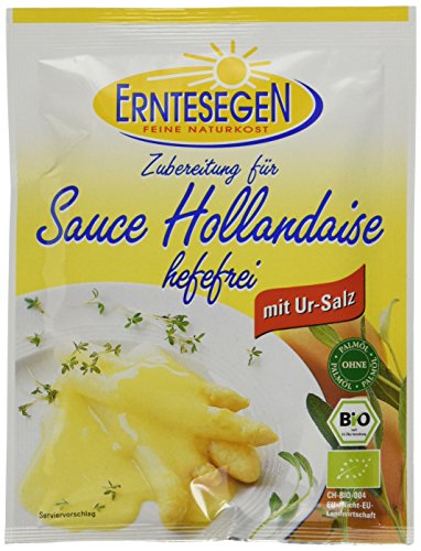 Erntesegen Sauce Hollandaise fuer 0,2l Bio Sauce, 12er Pack (12 x 30 g) von Erntesegen