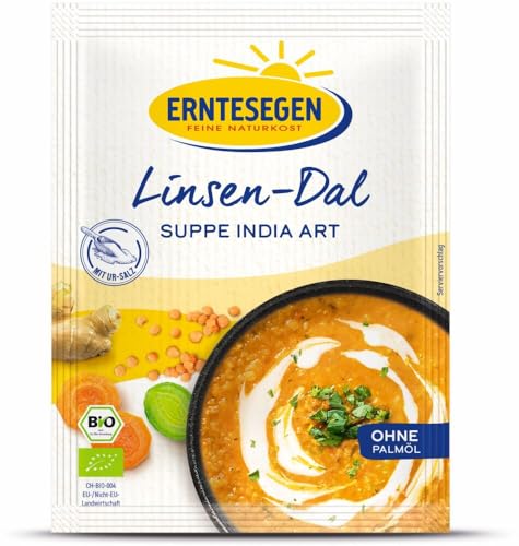 Linsen-Dal Suppe India Art Bio 12 x 65 gr Linsen-Dal Suppe India Art Bio 12 x 65 gr von Erntesegen