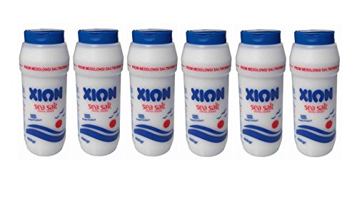 6x 400g Spender feines Meersalz aus Mesologgi Griechenland griechisches Meer Salz fein gleichmäßig körnig gemahlen + Probiersachet Olivenöl von Kreta 6x 400g Spender feines Meersalz aus Mesologgi Griechenland griechisches Meer Salz fein gleichmäßig körnig gemahlen + Probiersachet Olivenöl von Kreta von Eroboo