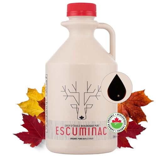 Escuminac Reiner Kanadischer Ahornsirup Sehr Dunkel 1L Escuminac Reiner Kanadischer Ahornsirup Sehr Dunkel 1L von Escuminac