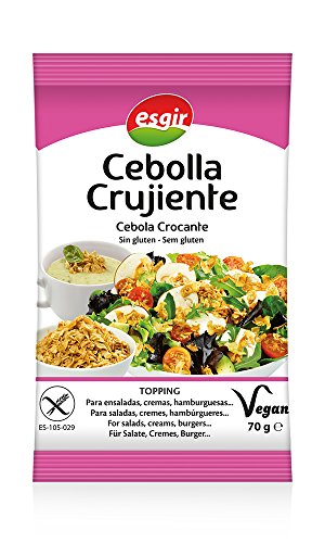 Esgir Crunchy Onion Glutenfrei - Packung mit 14 x 70 gr - Gesamt: 980 gr Esgir Crunchy Onion Glutenfrei - Packung mit 14 x 70 gr - Gesamt: 980 gr von Esgir