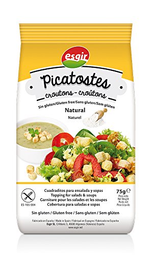 Esgir Picatostes Sin Gluten Sabor Natural - 75 gr Esgir Picatostes Sin Gluten Sabor Natural - 75 gr von Esgir