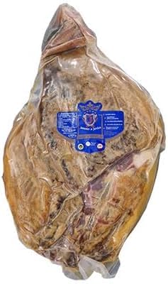 Serrano Schinken Trevelez I.G.P "Etiqueta Negra" 23 Monate ohne Zusätze. ganz ohne Knochen 6.5 KGS von Espagne Gourmet