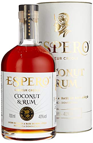 Espero Liqueur Creole I Coconut & Rum I 700 ml I 40% Volume I Kokos Rum-Likör der extra Klasse von Espero