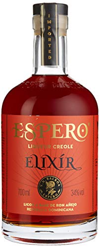 Espero I Creole Elixir I 700 ml I 34 % Volume I Brauner Anejo Rumlikör von Espero