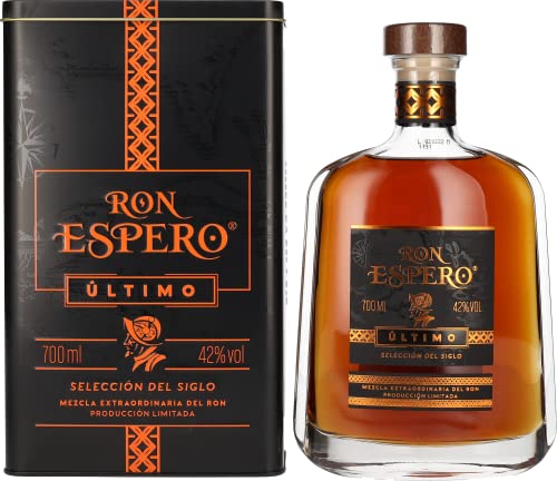 Espero Ultimo Rum I 700 ml I 42% Volume I Premium Blend aus Barbados von Espero