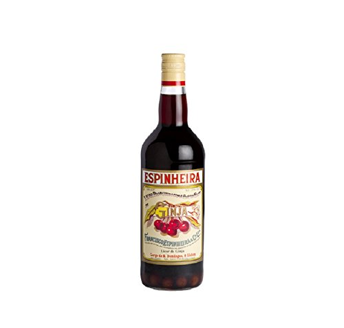 Ginja Espinheira - Kirschlikör (mit/ohne Frucht) aus Portugal (mit Frucht, 1 Liter) von Espinheira