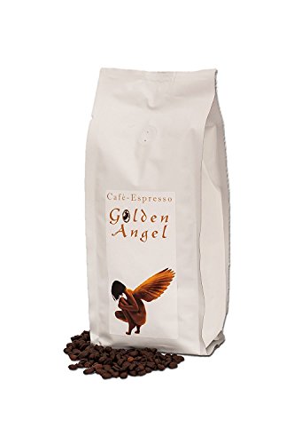 Espresso / Cafe - Kaffeebohnen "Golden Angel" 100 % Arabica (Gemahlen,1000 g) - Spitzenkaffee - Säurearm - Schonend Und Frisch Geröstet von Espresso