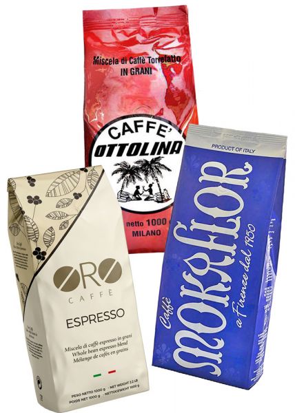 Espresso Probierset 50/50 Mischung von Espresso International