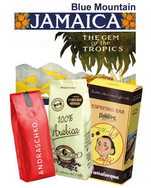 Probierset Espressokaffee mit Jamaica Blue Mountain von Espresso International