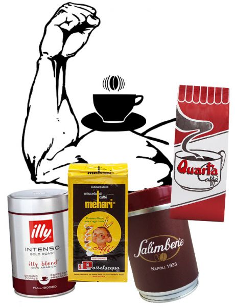 Espresso Set - stark und kräftig - gemahlen Espresso Set - stark und kräftig - gemahlen von Espresso International