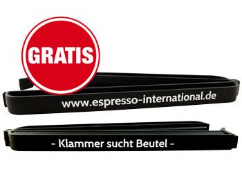 Frische-Klammer für Kaffeebeutel von Espresso International