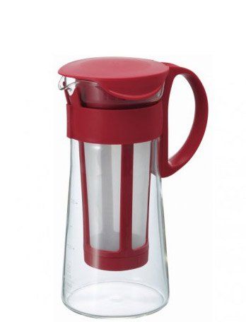 Hario Mizudashi - Cold Brew Coffee Pot 600ml, rot von Hario