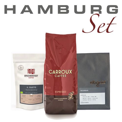 Probierset Espresso Bohne - Hamburger Röster von Espresso International