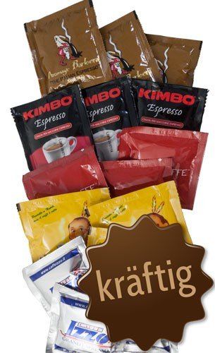 Probierset KRÄFTIG Espresso ESE-Pads von Espresso International