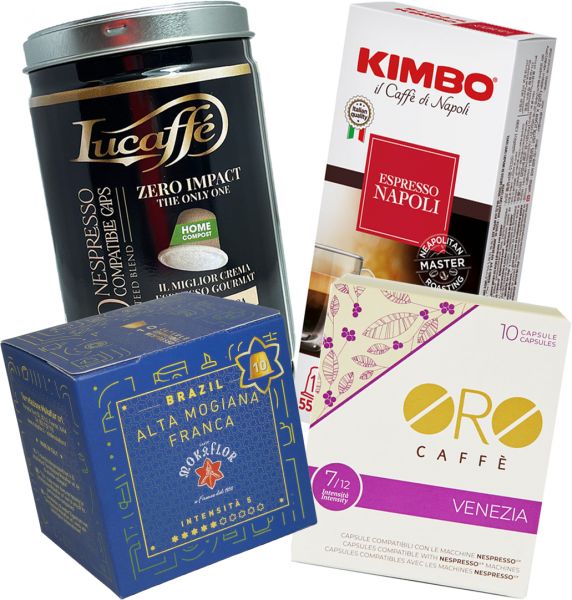 Probierset Kapseln Bellissimo von Espresso International