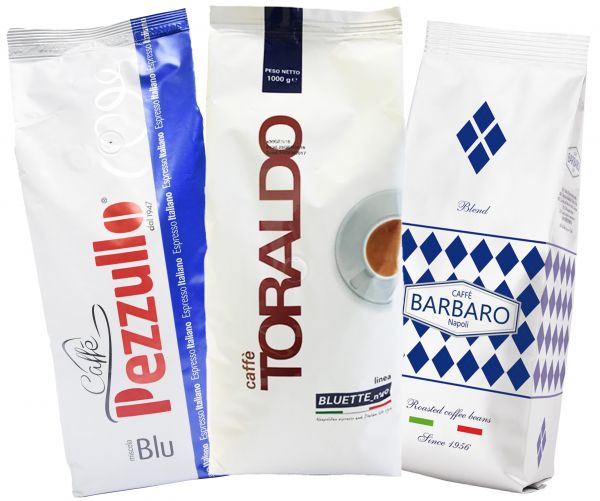 Säurearmes Probierset - Espressokaffee Blu von Espresso International