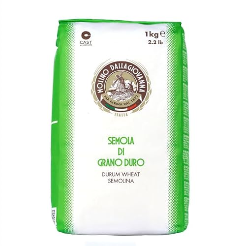 Esprevo 5x 1 Kg Semola di Grano Duro von der italienischen Traditionsmühle Dallagiovanna | Italienisches Hartweizengrieß für leckere Pasta und Pizza Esprevo 5x 1 Kg Semola di Grano Duro von der italienischen Traditionsmühle Dallagiovanna | Italienisches Hartweizengrieß für leckere Pasta und Pizza von Esprevo
