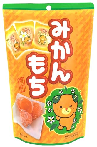 Mochi Mandarin Orange Traditionelle japanische Reiskuchen 130g Weich und Zäh Wagashi Süßigkeiten Estala von Estala