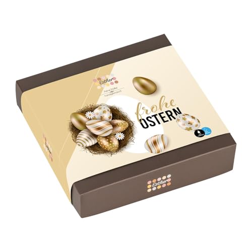 Esther 9er Präsentpackung mit und ohne Alkohol - Trüffel & Pralinen Mix 0,11kg von Esther Confiserie