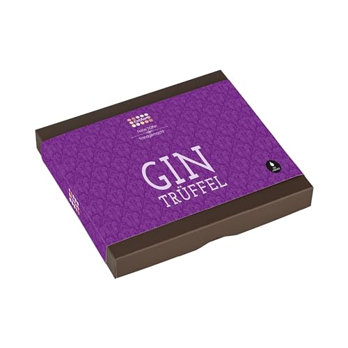Esther Gin Trüffel 16er Klassikpackung mit Alkohol in Zartbitterschokolade Esther Gin Trüffel 16er Klassikpackung mit Alkohol in Zartbitterschokolade von Esther Confiserie
