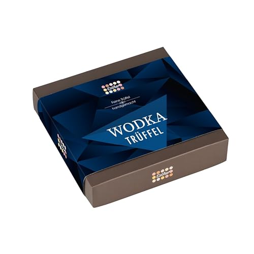 Esther Wodka Trüffel 9er Präsentpackung mit Alkohol - in Zartbitterschokolade 0,11kg Esther Wodka Trüffel 9er Präsentpackung mit Alkohol - in Zartbitterschokolade 0,11kg von Esther Confiserie