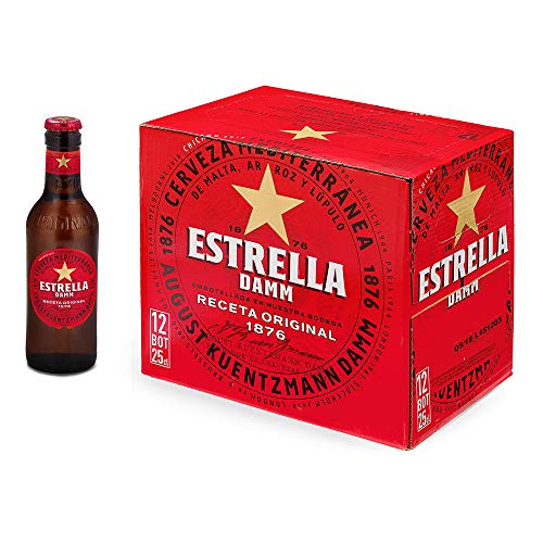 Bier Estrella Damm 12x25cl (Box 12 Flaschen) von Damm