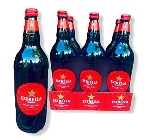 Bigbottle 1 Liter 6 x Estrella Damm aus Spanien mit 4,6% Alc. Bigbottle 1 Liter 6 x Estrella Damm aus Spanien mit 4,6% Alc. von Damm
