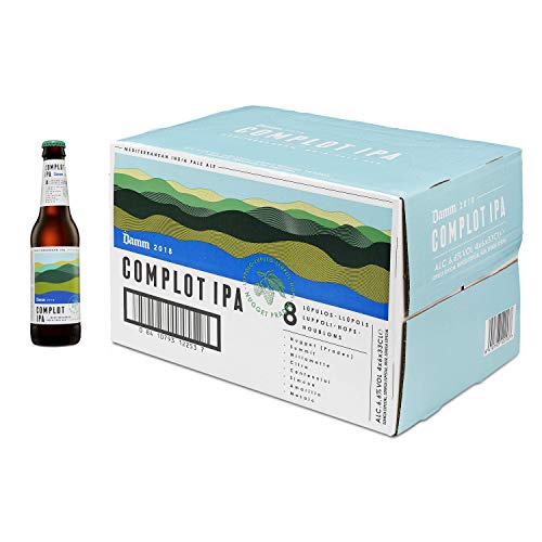 Cerveza complot ipa 33 caja de 24 und . von Damm