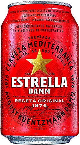 Damm Estrella - helles Bier - 33cl Damm Estrella - helles Bier - 33cl von Damm