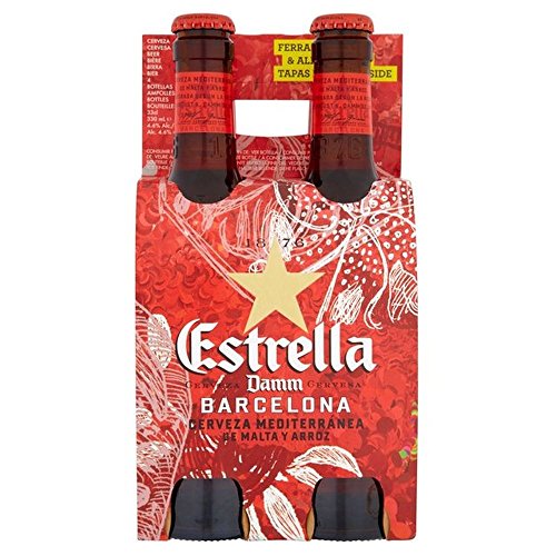 Estrella Damm 4 x 330ml Estrella Damm 4 x 330ml von Estrella