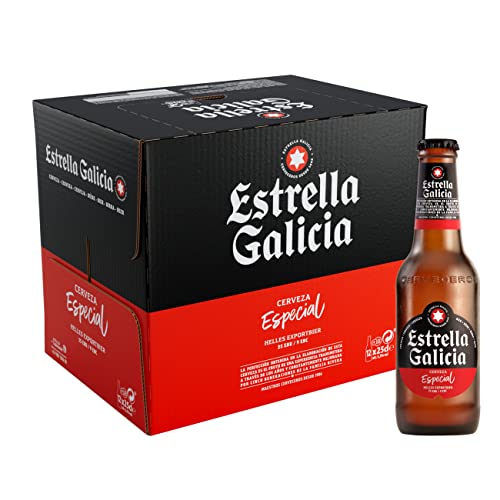 Bier Estrella Galicia 12x25cl (Box 12 Flaschen) von Estrella Galicia