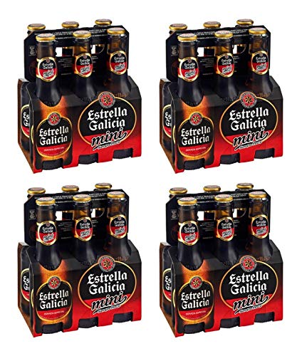 Bier Estrella Galicia Mini 24x20cl (Pack 24 Flaschen) von Estrella Galicia