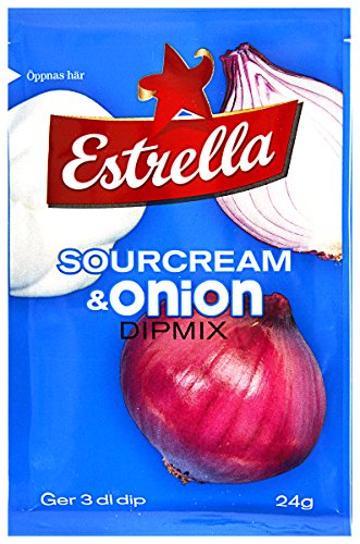 Estrella Dipmix Sourcream & Onion - Sauerrahm & Zwiebel, 24g von Estrella