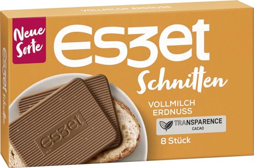Eszet Schnitten Vollmilch-Erdnuss, 75 g Eszet Schnitten Vollmilch-Erdnuss, 75 g von Eszet